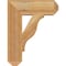 Ekena Millwork Funston Craftsman Rough Sawn Bracket, Western Red Cedar, 4"W x 14"D x 18"H BKT04X14X18FST04RWR - alternate 2